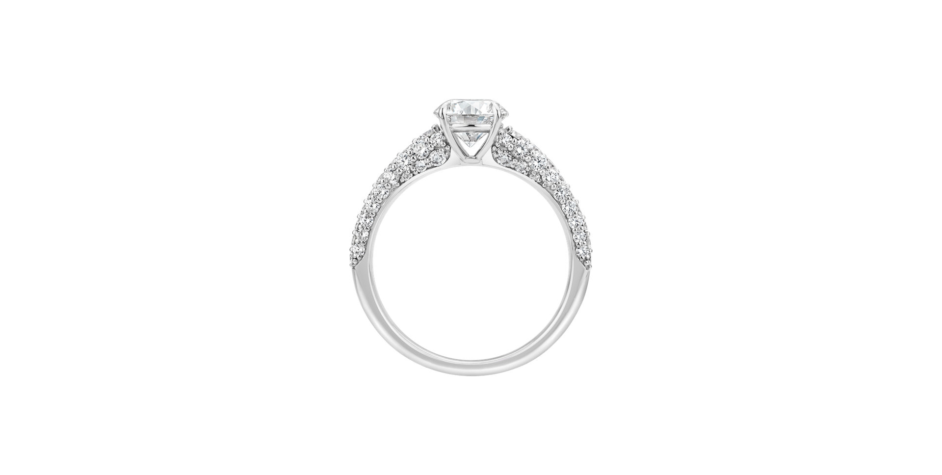 Prsteň s diamantmi Spark the Night