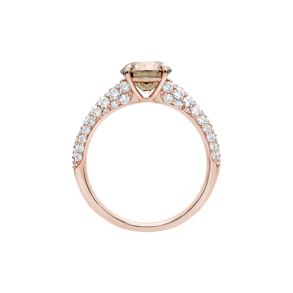 Prsteň s diamantmi Spark The Night