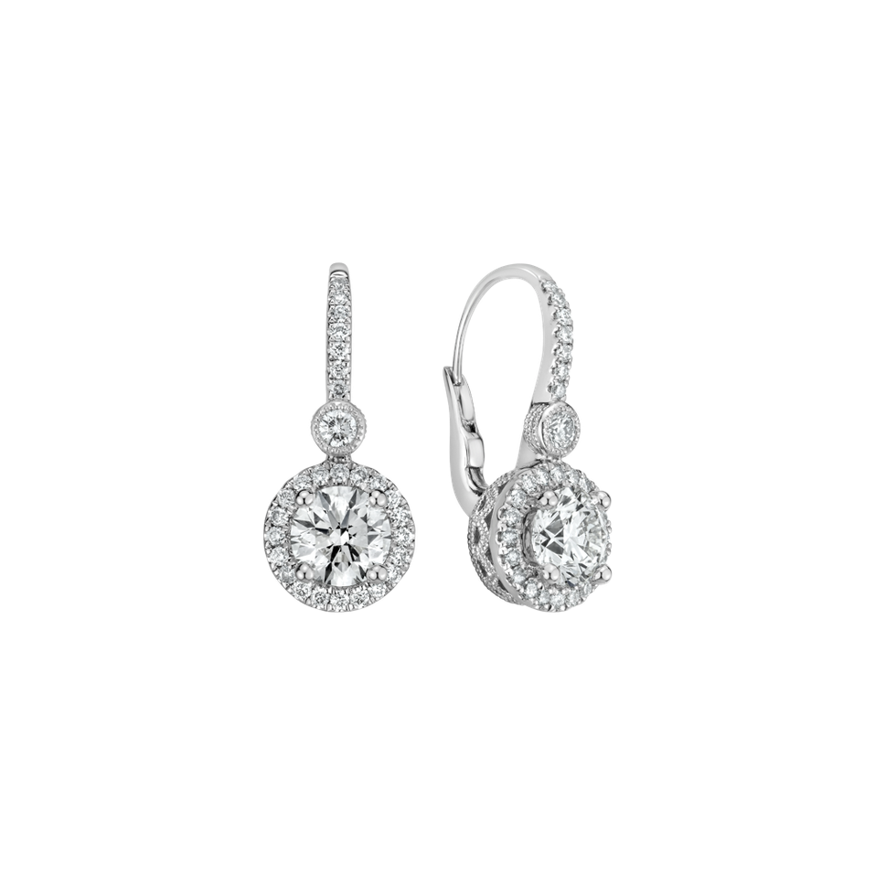 Náušnice s diamantmi Charmayane