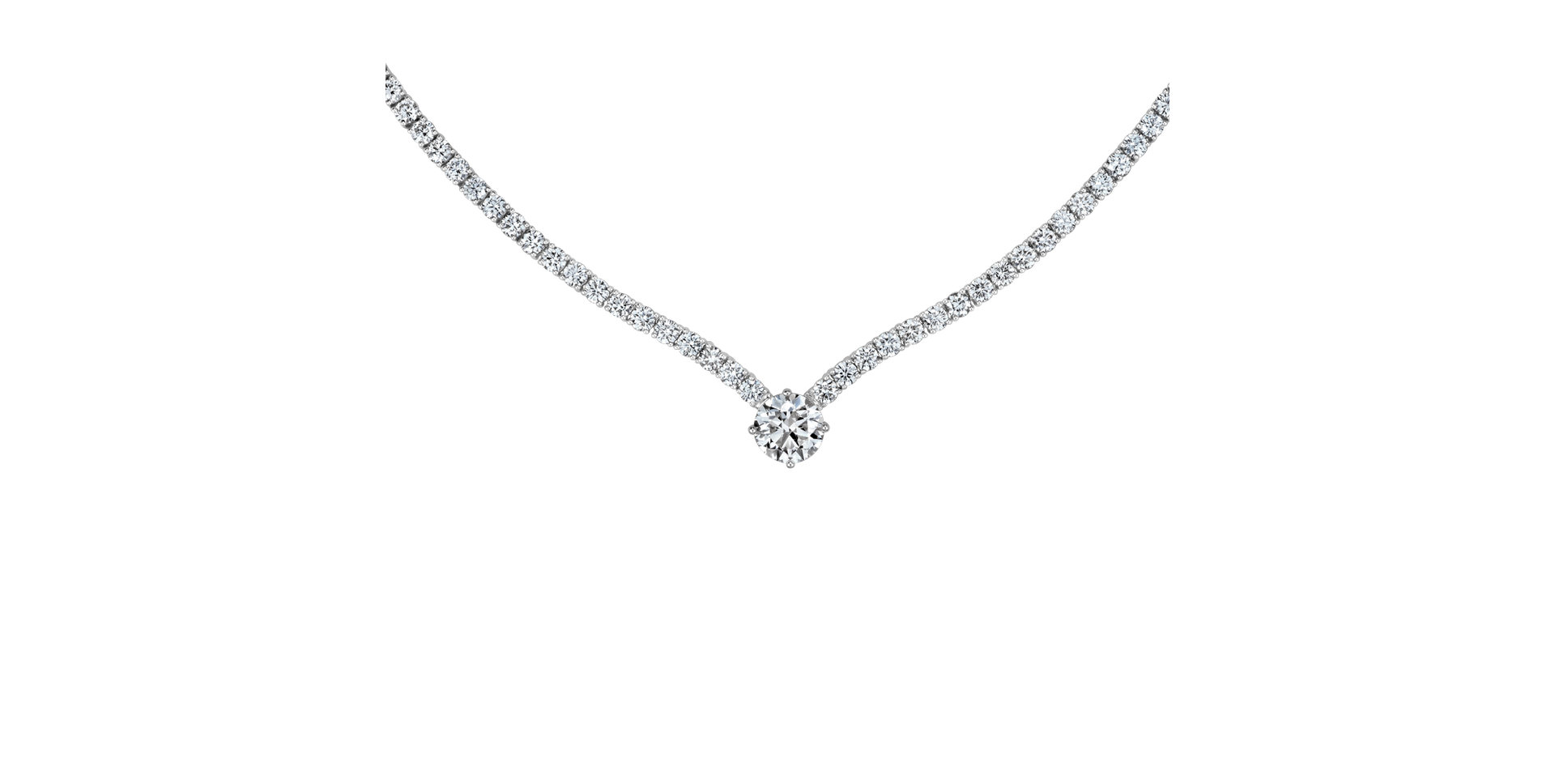 Náhrdelník s diamantmi Gremory