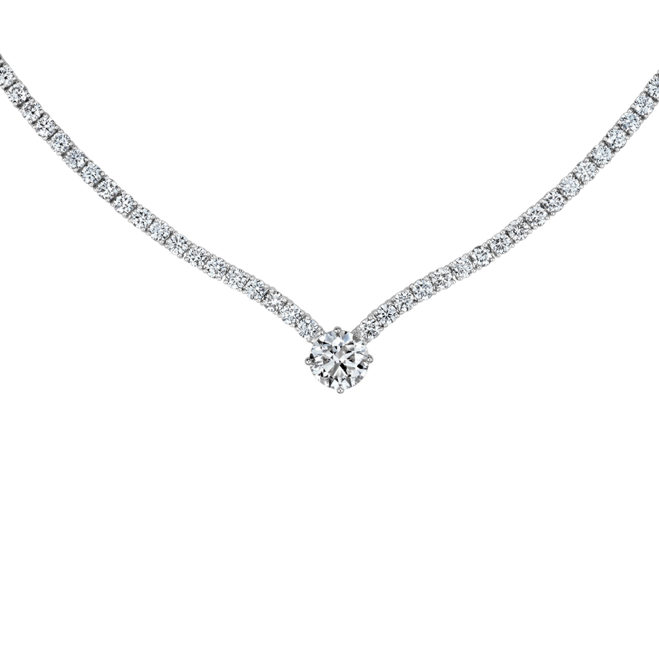 Náhrdelník s diamantmi Gremory
