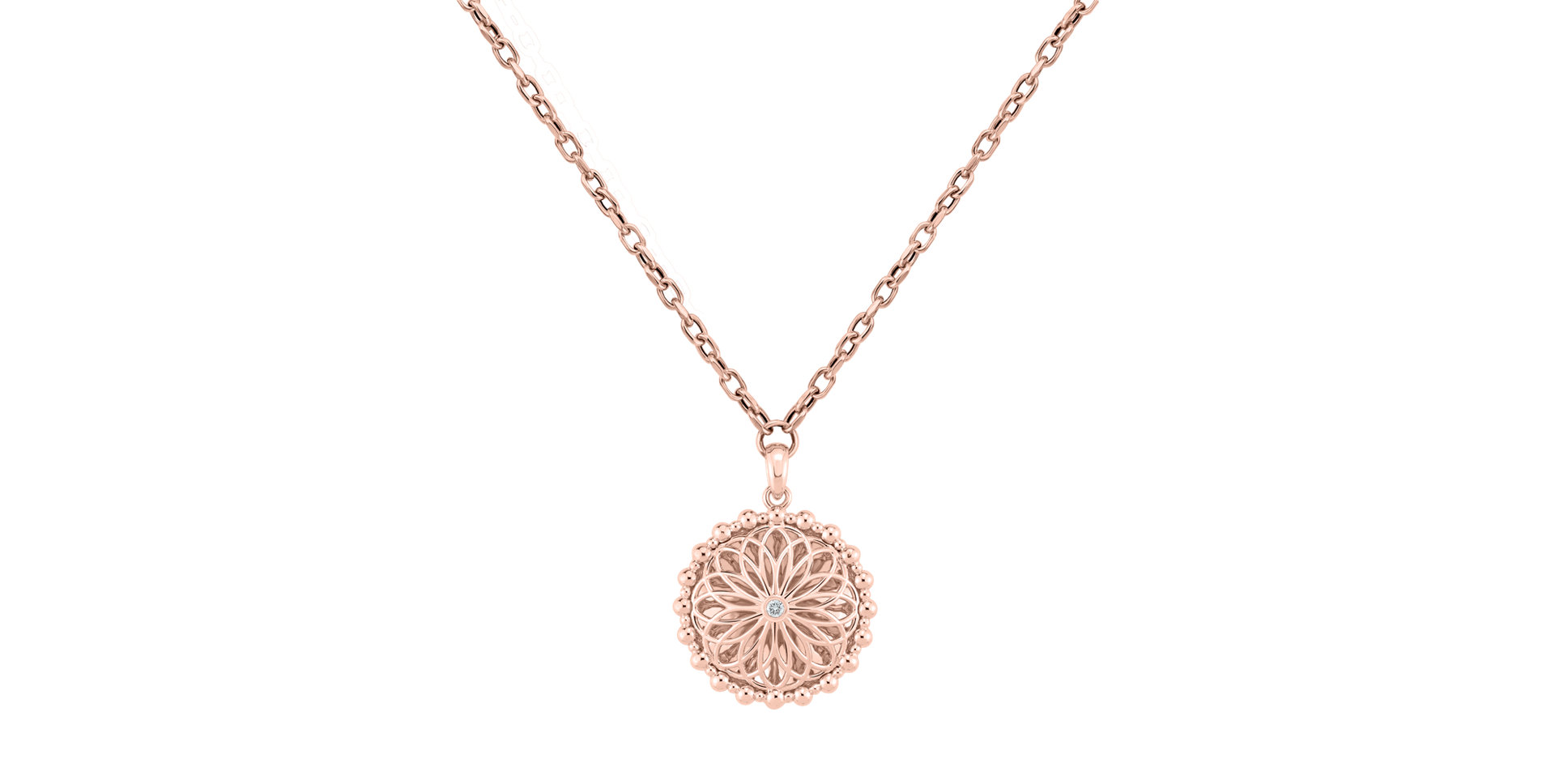 Náhrdelník s diamantmi Piece of Sun