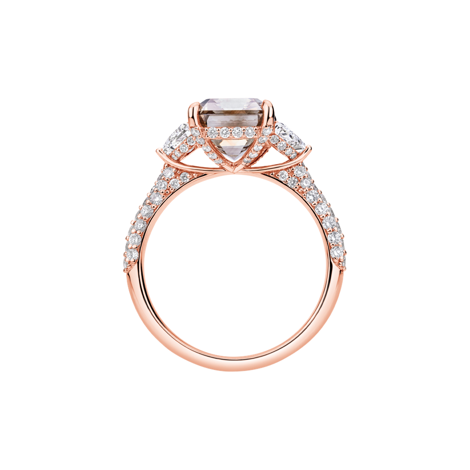 Prsteň s diamantmi Selien