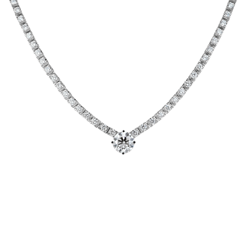 Náhrdelník s diamantmi Gremory