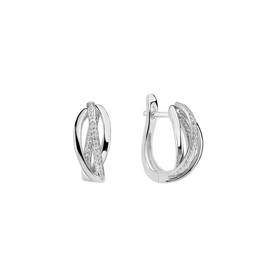 Náušnice s diamantmi Amazing Passion