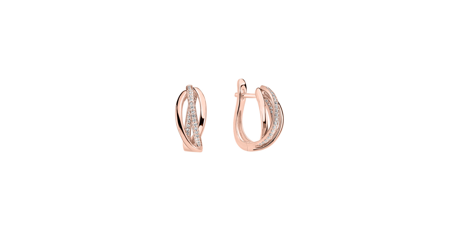 Náušnice s diamantmi Amazing Passion