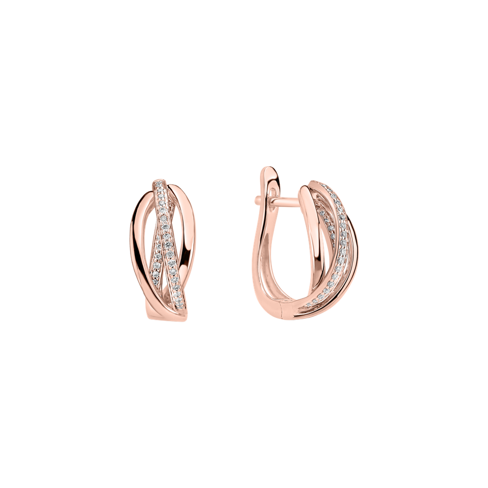 Náušnice s diamantmi Amazing Passion