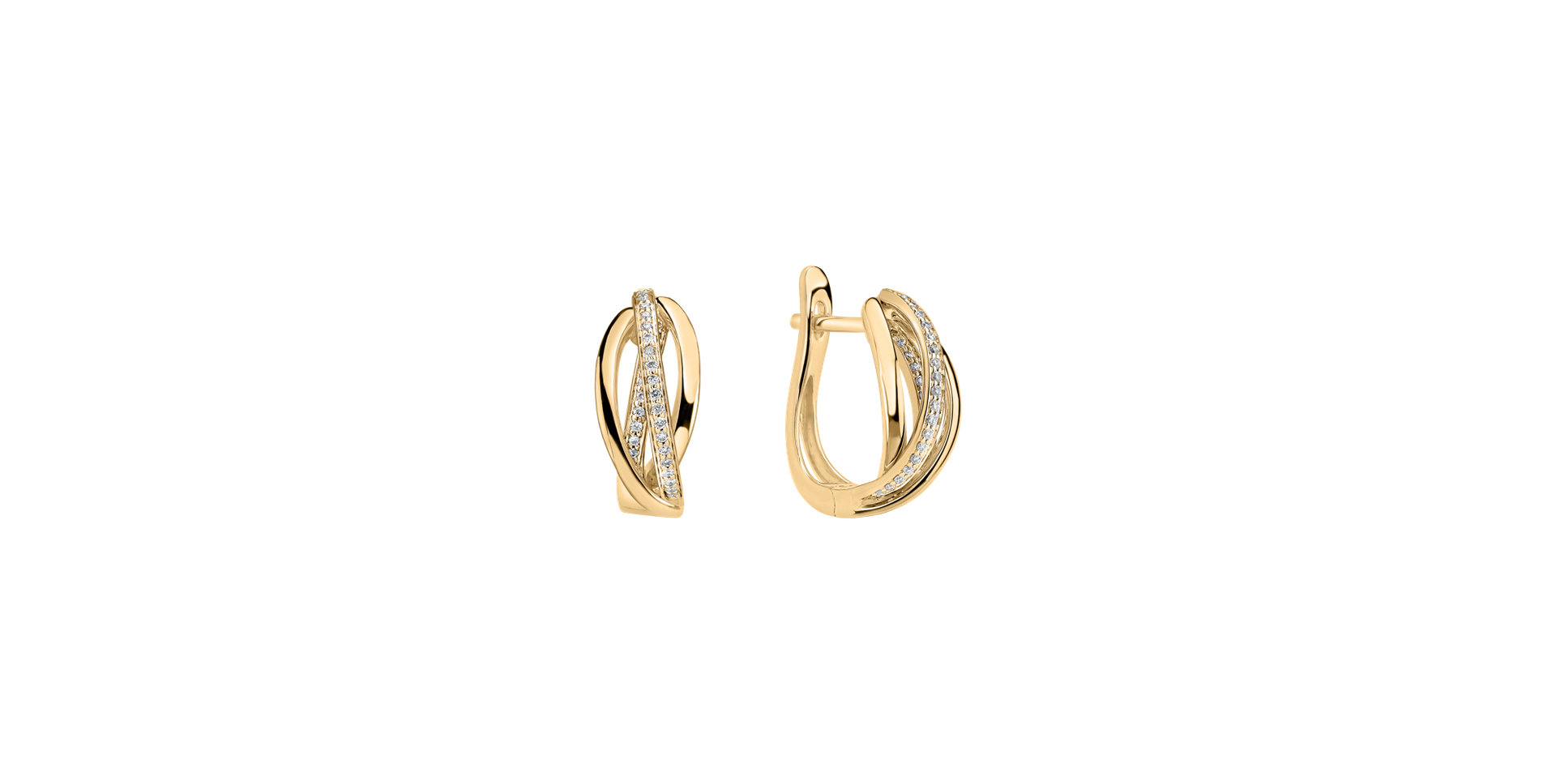 Náušnice s diamantmi Amazing Passion