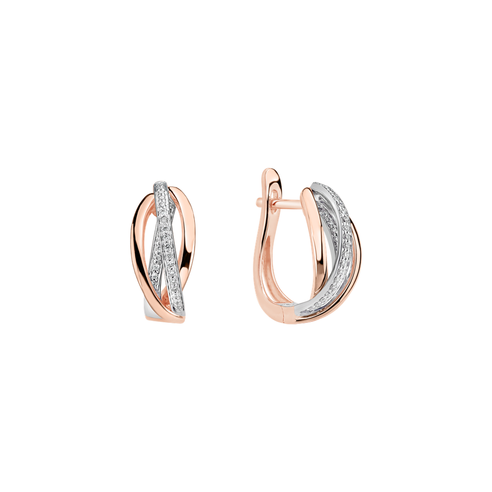 Náušnice s diamantmi Amazing Passion