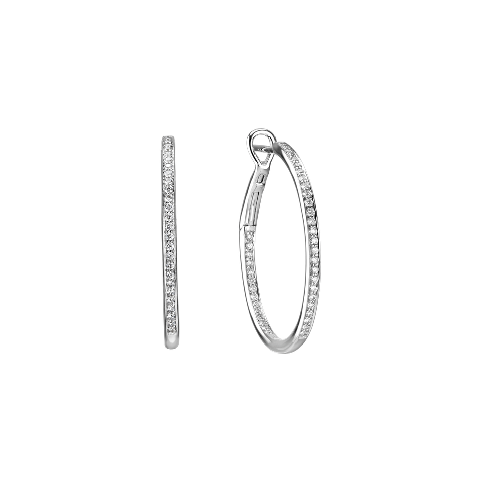 Náušnice s diamantmi Sunshine Goddess