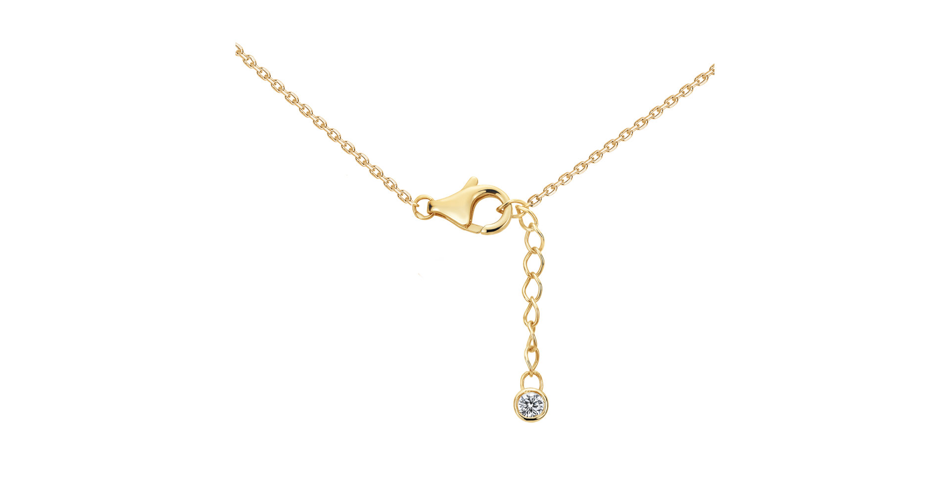 Náhrdelník s diamantmi Dreamcircle