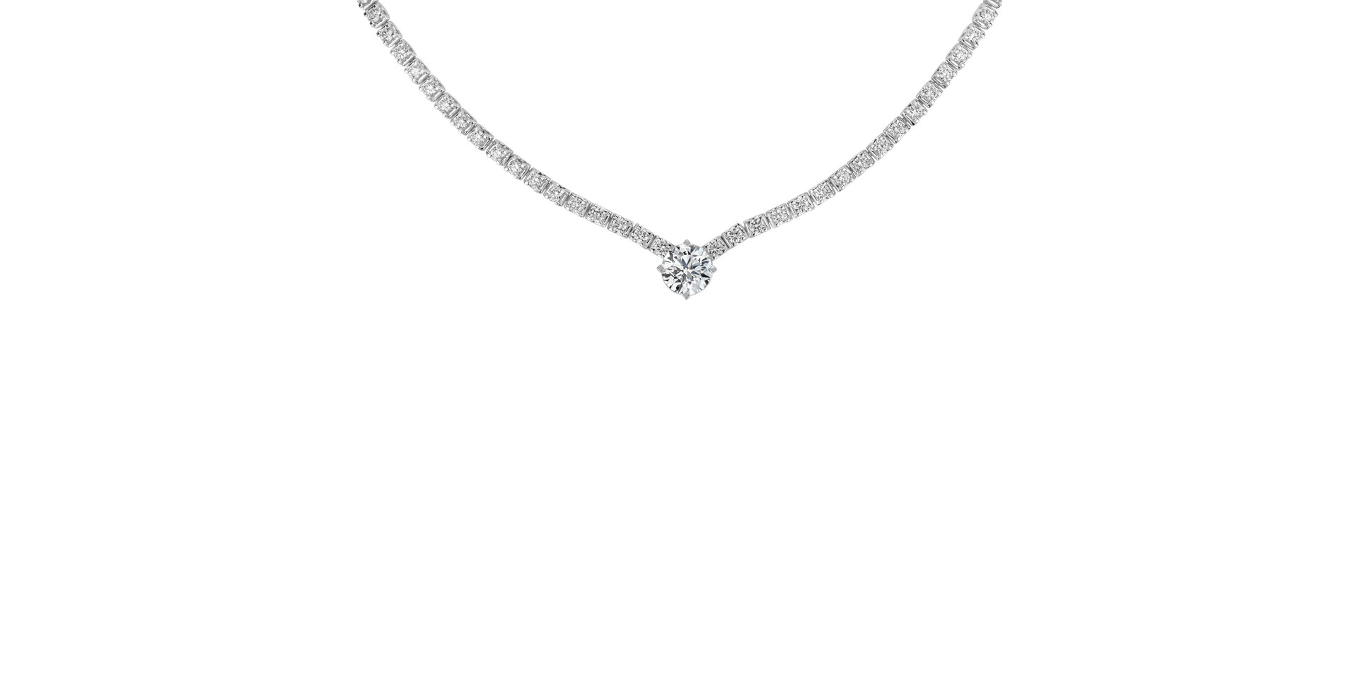 Náhrdelník s diamantmi Gremory