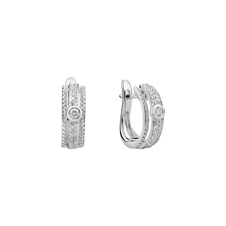 Náušnice s diamantmi Fairytale Sparkle